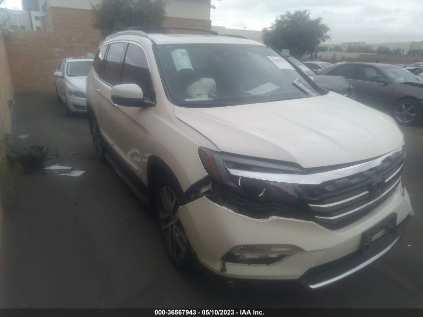 2016 HONDA PILOT ELITE - 5FNYF6H03GB057782