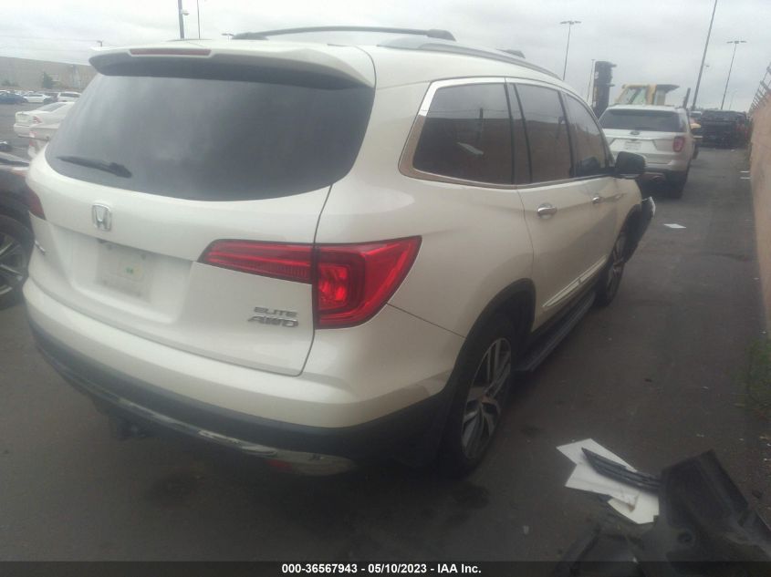 2016 HONDA PILOT ELITE - 5FNYF6H03GB057782