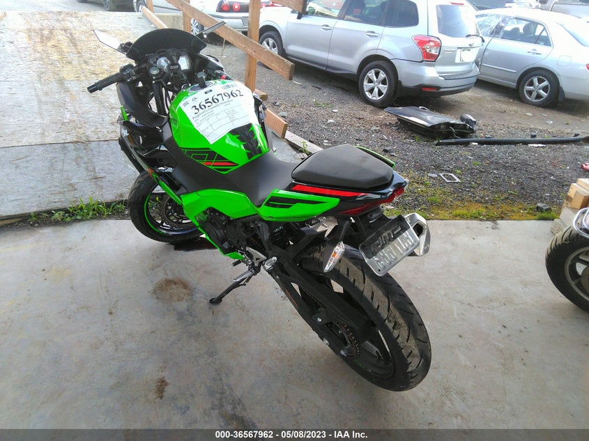 VIN JKAEXKG19PDAK6897 2023 KAWASAKI EX400