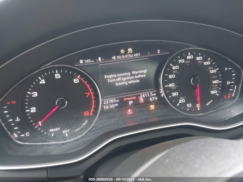 2019 AUDI A4 PREMIUM/TITANIUM PREMIUM - WAUGMAF46KA119751