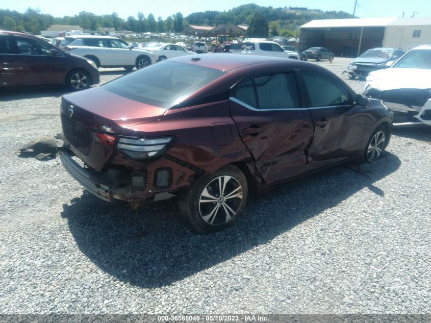 2020 NISSAN SENTRA SV - 3N1AB8CV3LY228771