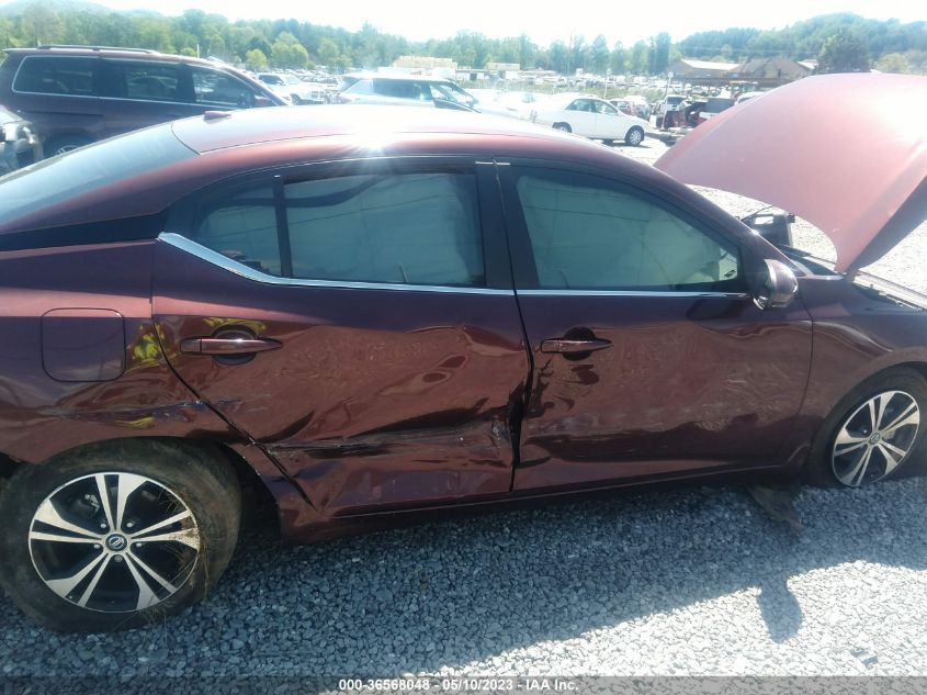 2020 NISSAN SENTRA SV - 3N1AB8CV3LY228771