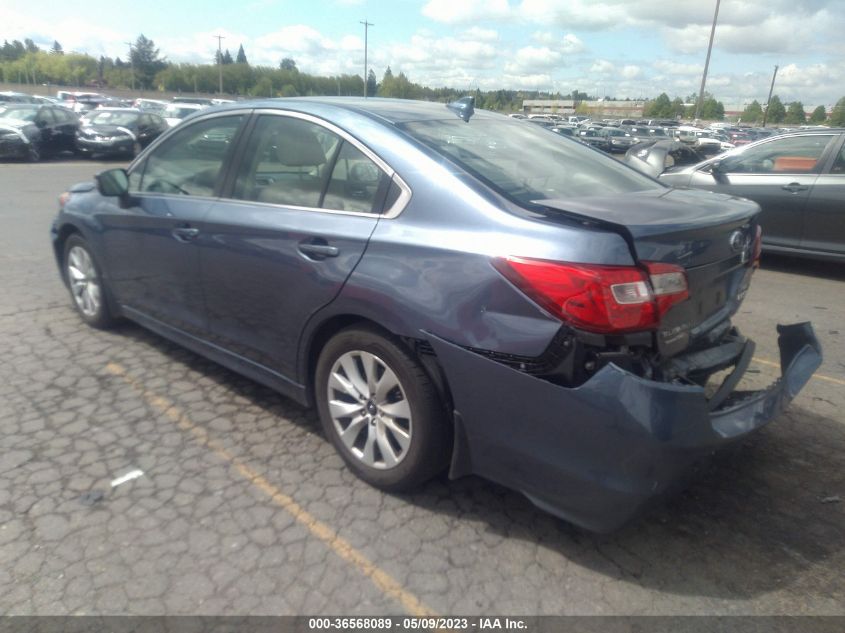 2017 SUBARU LEGACY PREMIUM - 4S3BNAF69H3002562