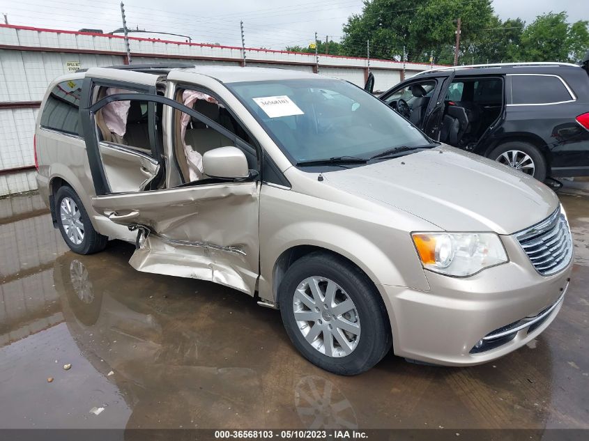 Lot #2525412710 2014 CHRYSLER TOWN & COUNTRY TOURING salvage car