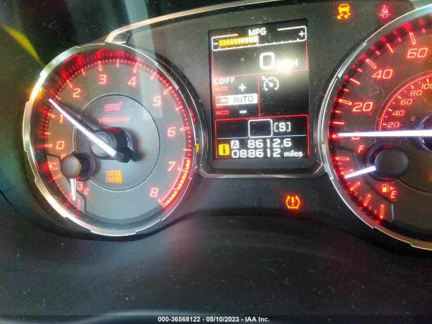 2015 SUBARU WRX STI LIMITED JF1VA2S67F9835779