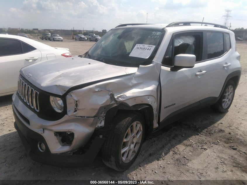 VIN ZACNJABB2KPK56495 2019 JEEP RENEGADE LATITUDE