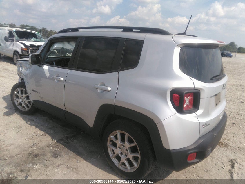 VIN ZACNJABB2KPK56495 2019 JEEP RENEGADE LATITUDE