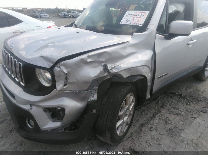 VIN ZACNJABB2KPK56495 2019 JEEP RENEGADE LATITUDE