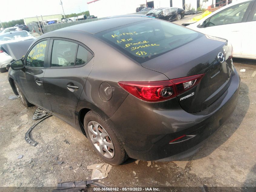 2014 MAZDA MAZDA3 I SPORT - 3MZBM1U74EM115969