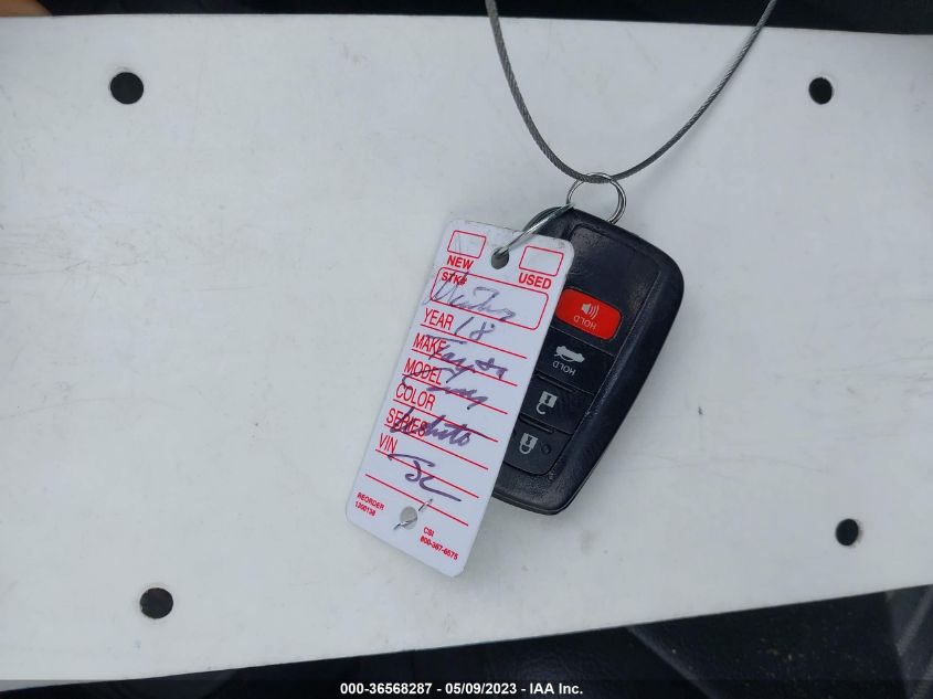 2018 TOYOTA CAMRY LE/SE/XLE/L - 4T1B11HK1JU542148