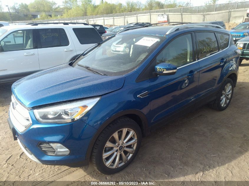 2017 FORD ESCAPE TITANIUM - 1FMCU9J99HUA37258