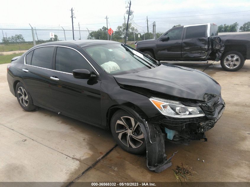 2017 HONDA ACCORD SEDAN LX - 1HGCR2F32HA205178