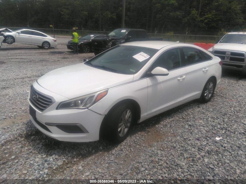 2016 HYUNDAI SONATA 2.4L - 5NPE24AF9GH401781