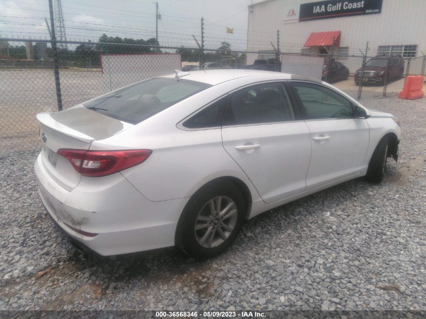 2016 HYUNDAI SONATA 2.4L - 5NPE24AF9GH401781