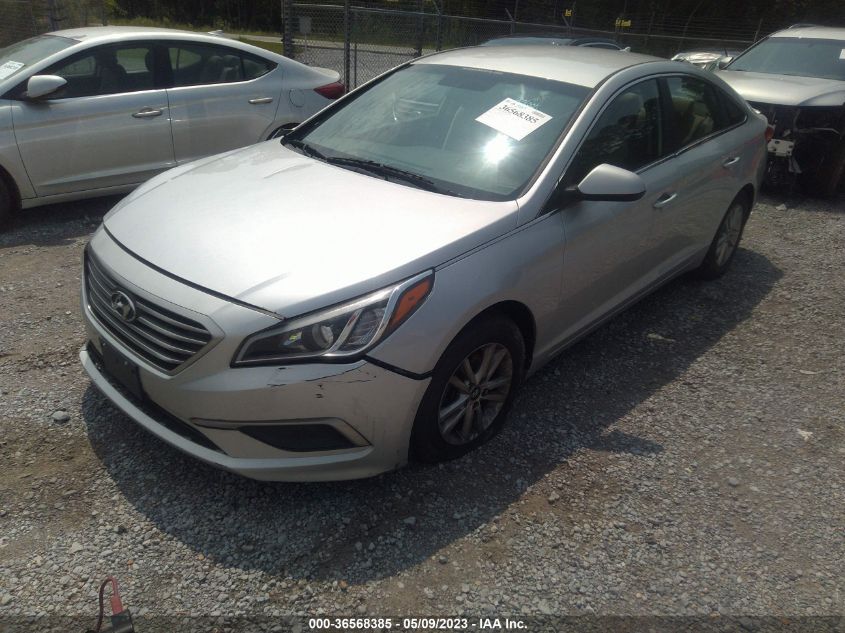 2017 HYUNDAI SONATA 2.4L - 5NPE24AF4HH493240