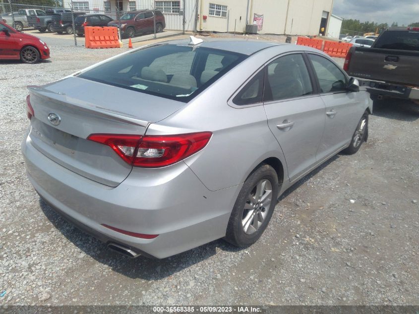 2017 HYUNDAI SONATA 2.4L - 5NPE24AF4HH493240