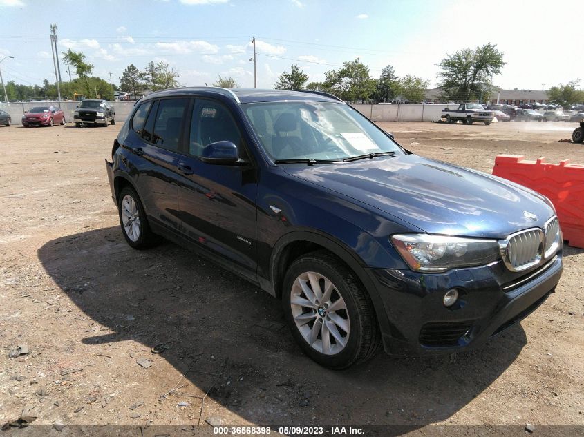 2017 BMW X3 SDRIVE28I - 5UXWZ7C34H0V89871