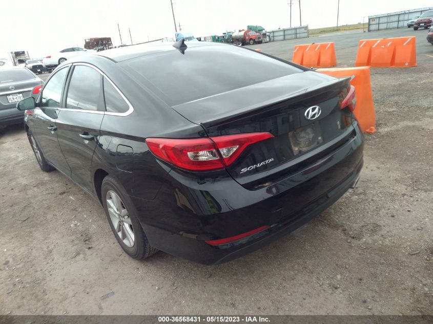 2016 HYUNDAI SONATA 2.4L SE - 5NPE24AF1GH268983