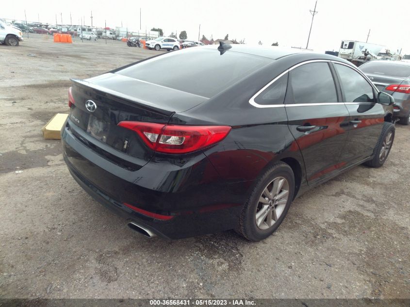 2016 HYUNDAI SONATA 2.4L SE - 5NPE24AF1GH268983