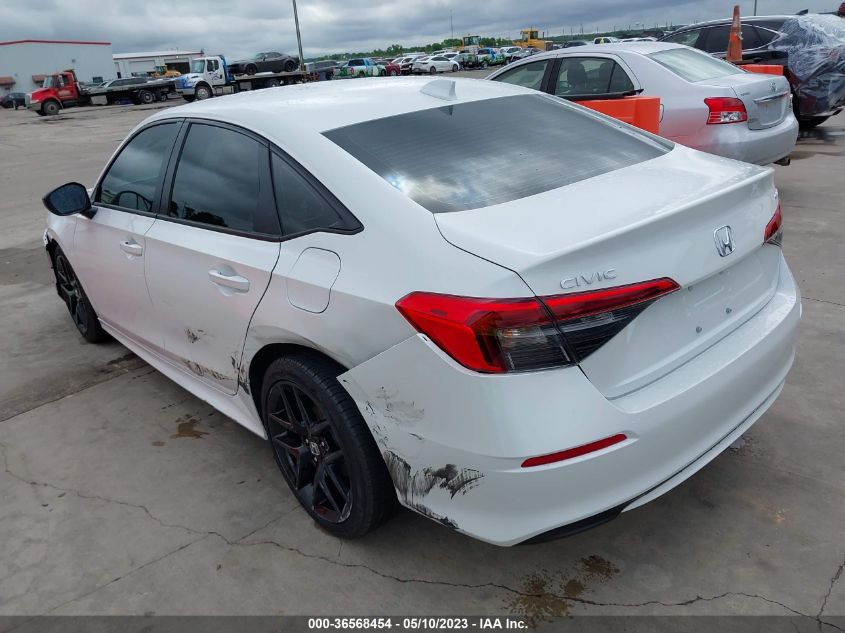 2023 HONDA CIVIC SEDAN SPORT - 2HGFE2F57PH529625