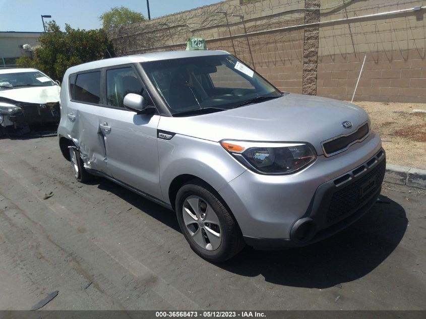 2016 KIA SOUL BASE - KNDJN2A26G7864621