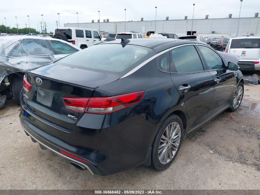 2017 KIA OPTIMA SX LIMITED - 5XXGV4L26HG138222