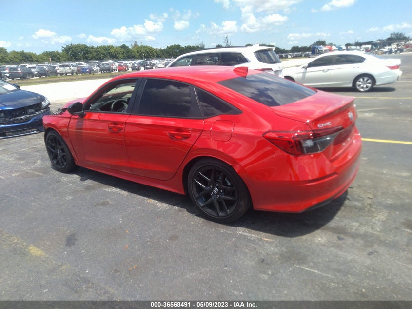 2023 HONDA CIVIC VIN: 2HGFE2F52PH523053