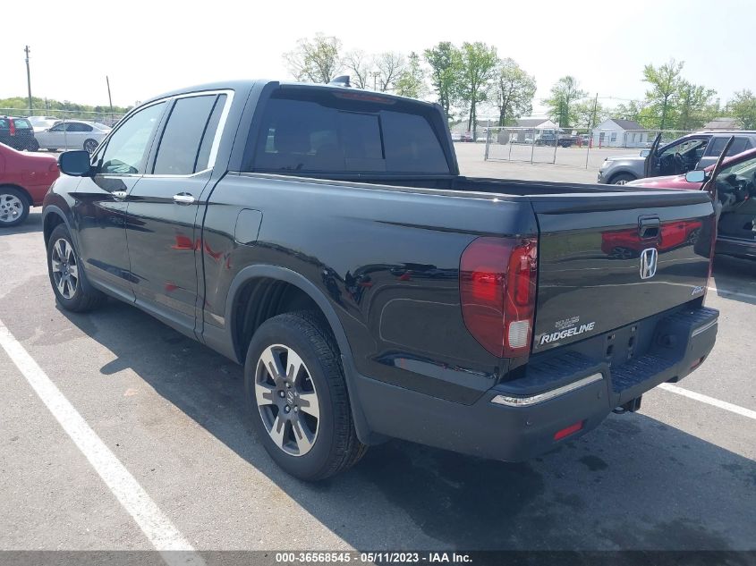 2017 HONDA RIDGELINE RTL-E - 5FPYK3F78HB015868