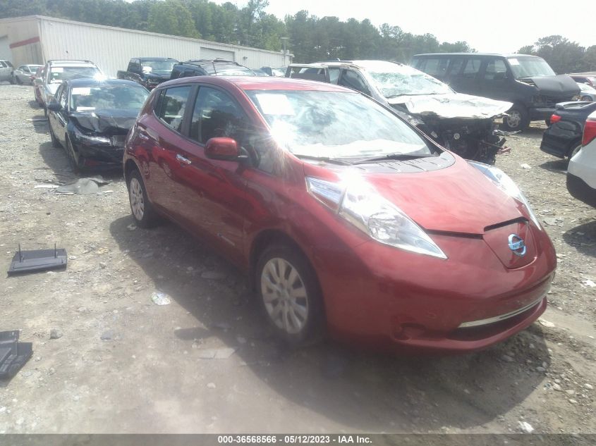 2015 NISSAN LEAF S - 1N4AZ0CP8FC332106
