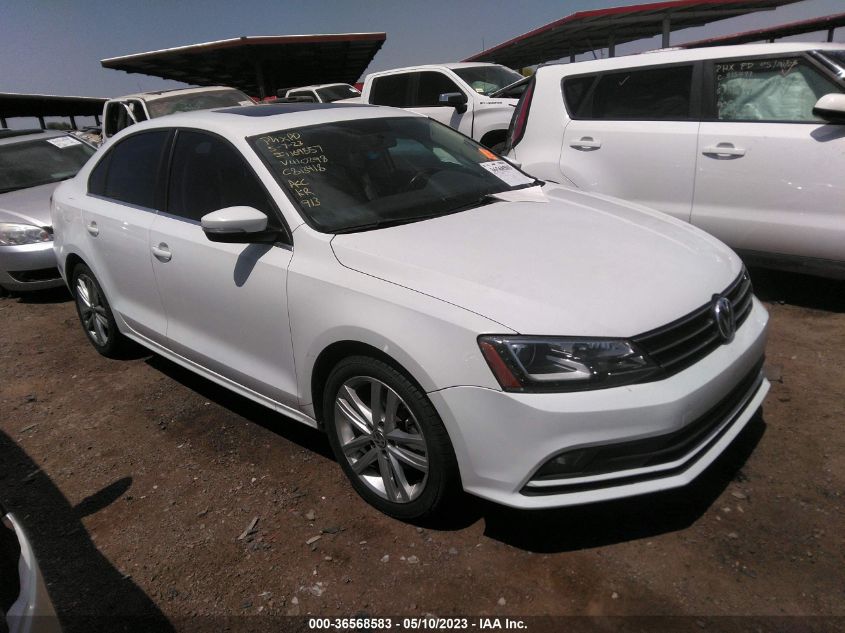 2015 VOLKSWAGEN JETTA SEDAN 1.8T SEL - 3VWL17AJXFM410298