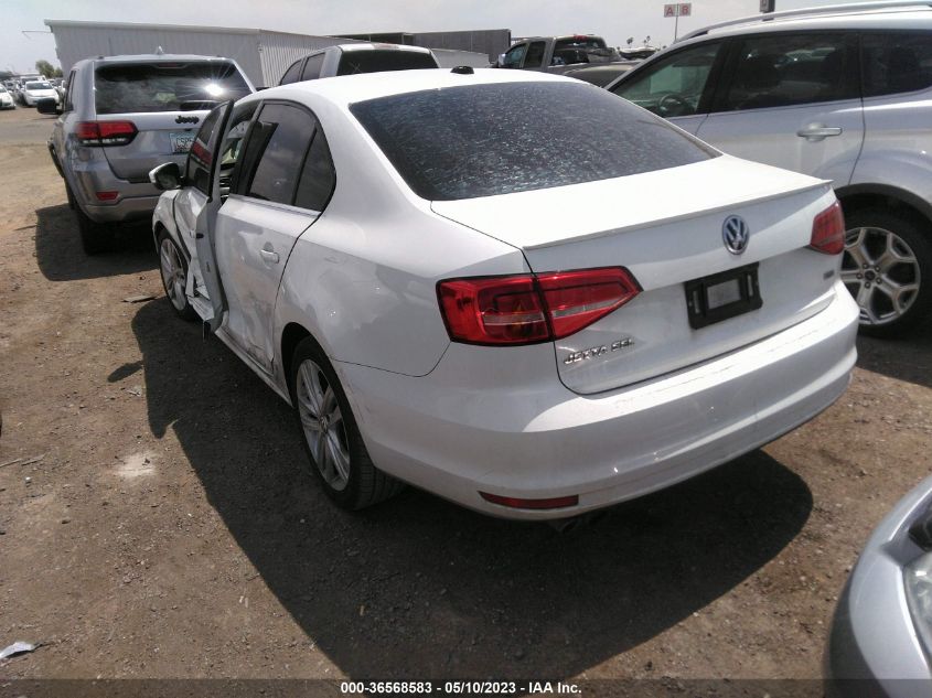 2015 VOLKSWAGEN JETTA SEDAN 1.8T SEL - 3VWL17AJXFM410298