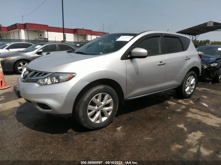 2013 NISSAN MURANO S - JN8AZ1MW7DW309874