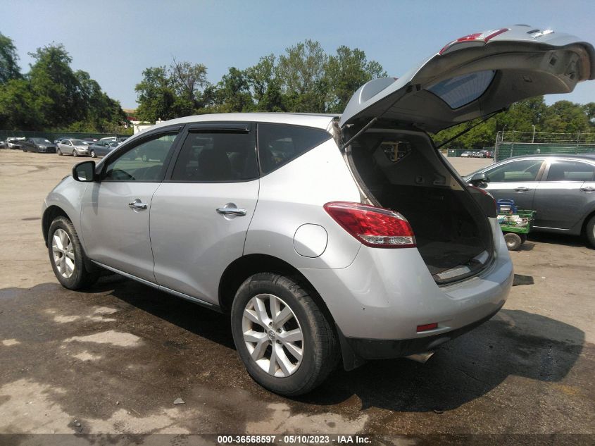 2013 NISSAN MURANO S - JN8AZ1MW7DW309874