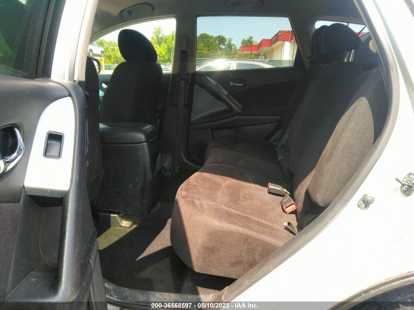 2013 NISSAN MURANO S - JN8AZ1MW7DW309874