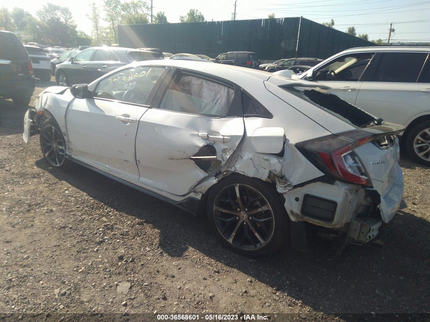 VIN SHHFK7H46LU406289 2020 HONDA CIVIC HATCHBACK SPORT