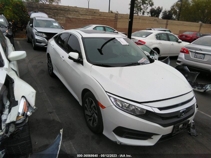 2018 HONDA CIVIC SEDAN EX - 19XFC2F74JE005230