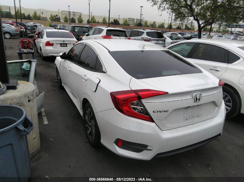 2018 HONDA CIVIC SEDAN EX - 19XFC2F74JE005230