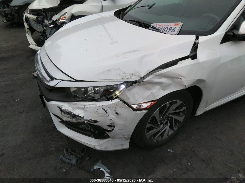 2018 HONDA CIVIC SEDAN EX - 19XFC2F74JE005230