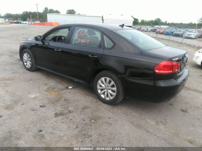 2014 VOLKSWAGEN PASSAT WOLFSBURG ED - 1VWAT7A32EC116655