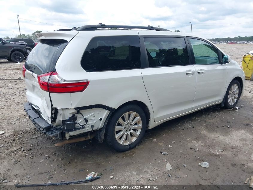 2015 TOYOTA SIENNA LTD/XLE/XLE PREMIUM - 5TDDK3DC4FS111867