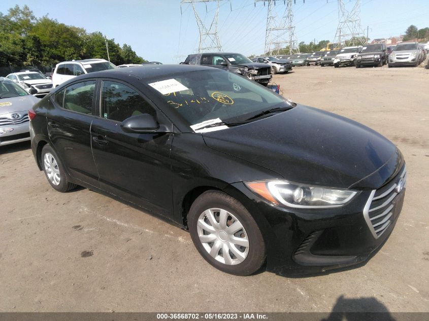 2018 HYUNDAI ELANTRA SE - KMHD74LF5JU543189