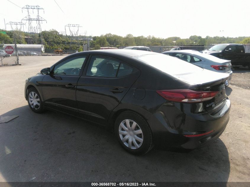 2018 HYUNDAI ELANTRA SE - KMHD74LF5JU543189