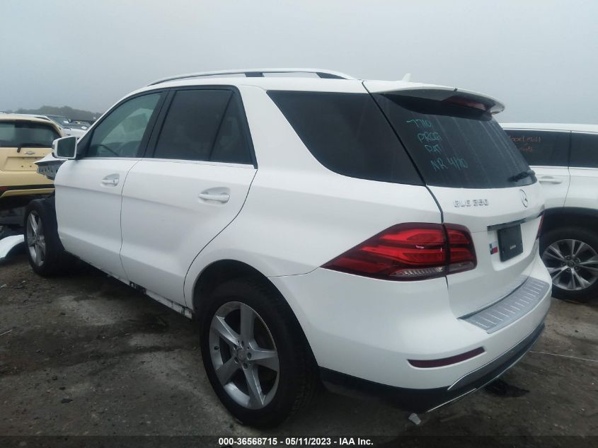 2016 MERCEDES-BENZ GLE GLE 350 - 4JGDA5JB7GA656207