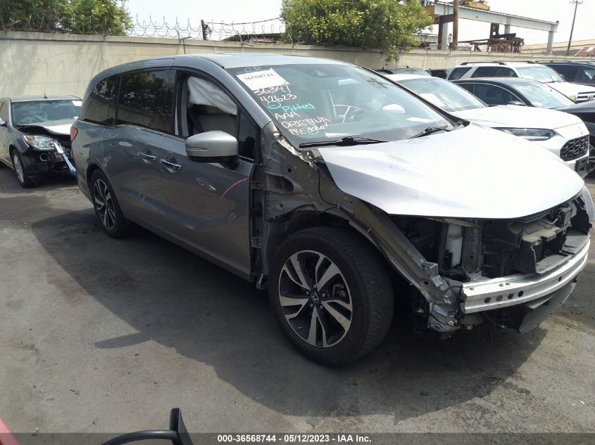 2018 HONDA ODYSSEY ELITE - 5FNRL6H92JB013792