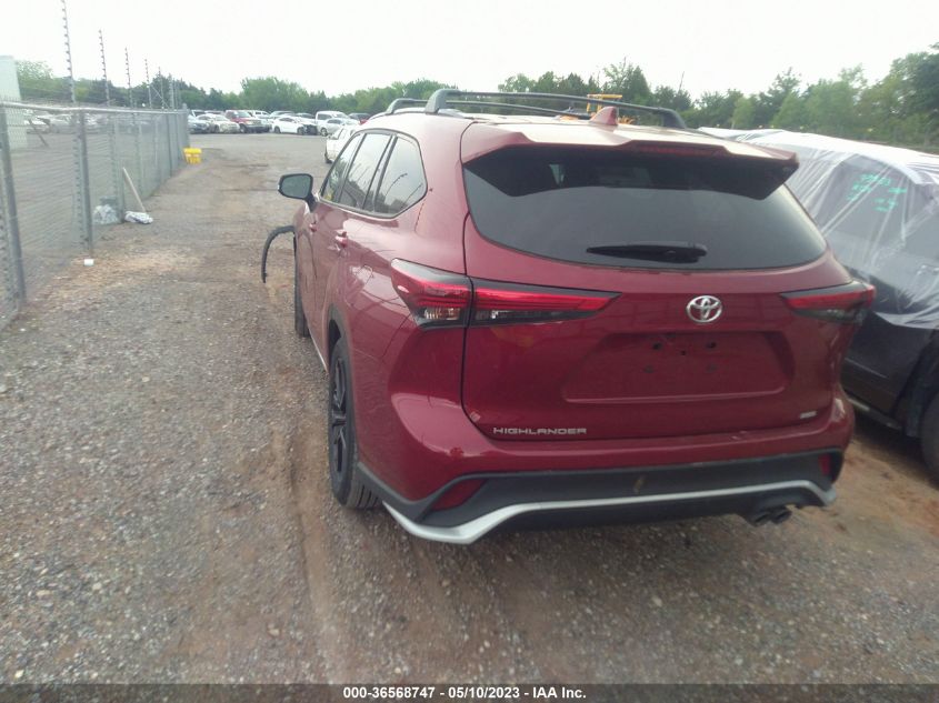 2023 TOYOTA HIGHLANDER L/LE/XLE/XSE/LIMITED - 5TDKDRAH9PS022155