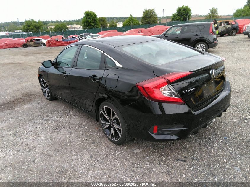 2020 HONDA CIVIC SEDAN SPORT - 2HGFC2F88LH545617