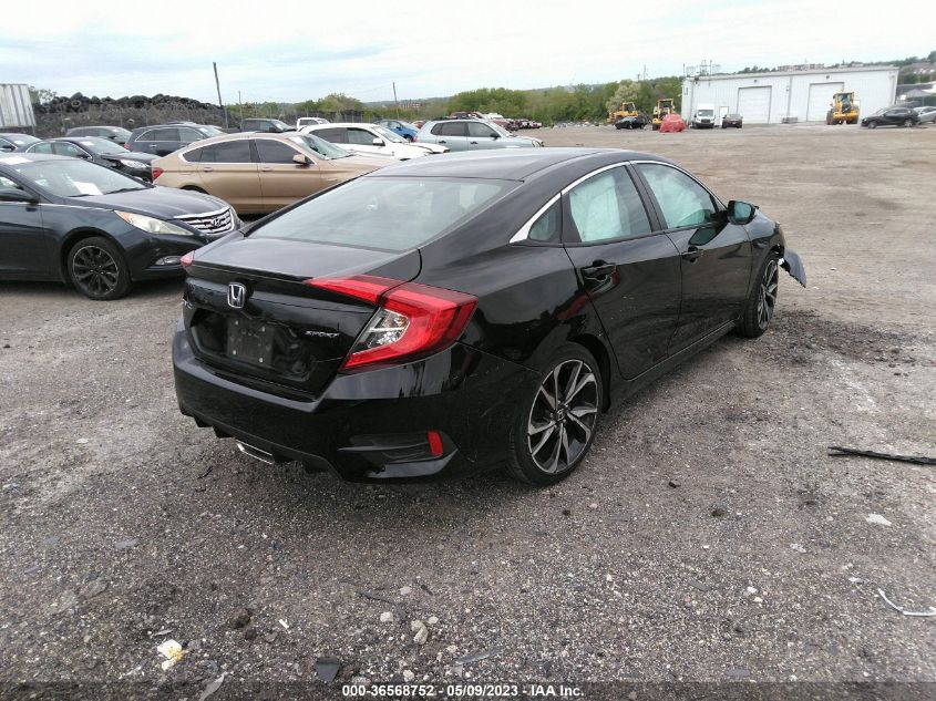 2020 HONDA CIVIC SEDAN SPORT - 2HGFC2F88LH545617