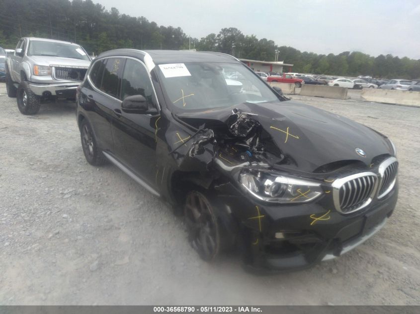 2021 BMW X3 XDRIVE30I - 5UXTY5C09M9F80124