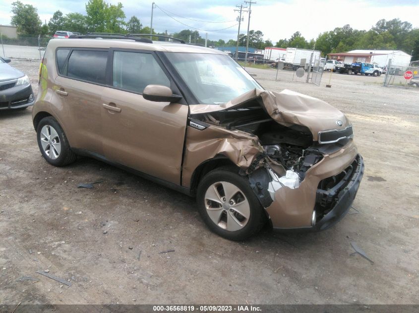 2015 KIA SOUL BASE - KNDJN2A20F7147016