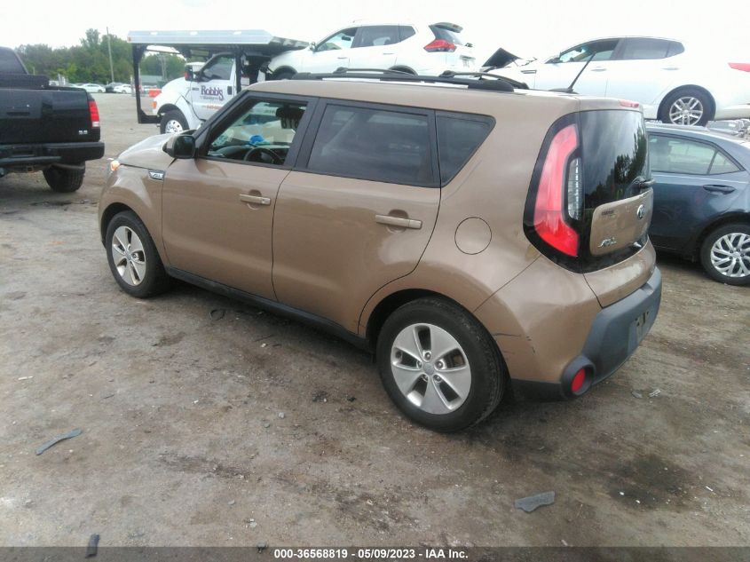 2015 KIA SOUL BASE - KNDJN2A20F7147016